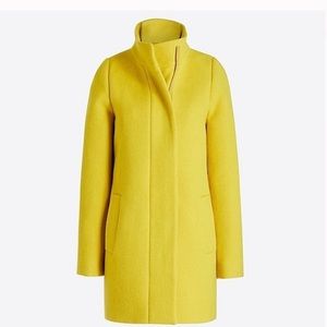 J.Crew factory yellow city coat